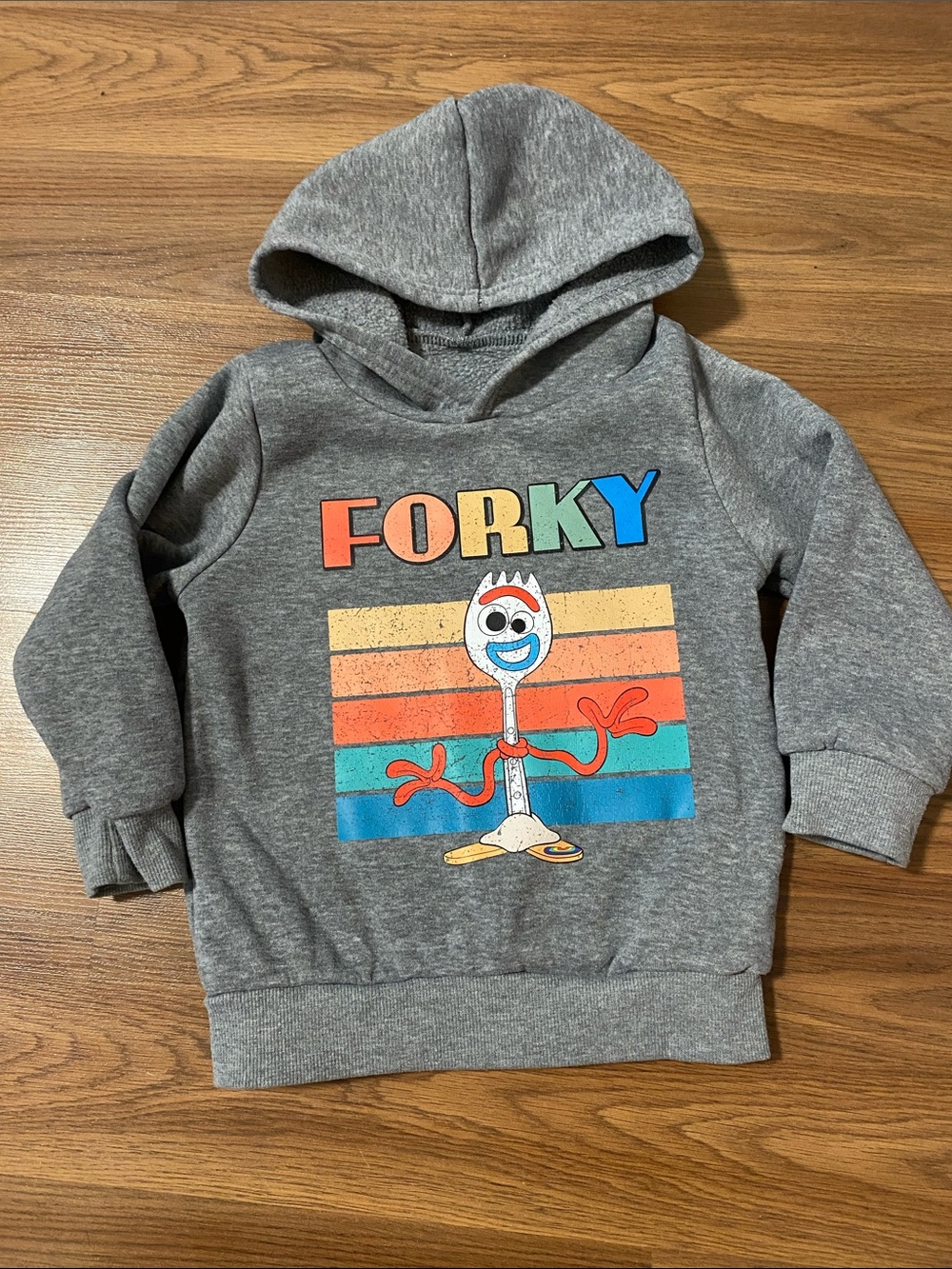 ✨8/$10. Kids Forky Graphic Hoodie - 4T
